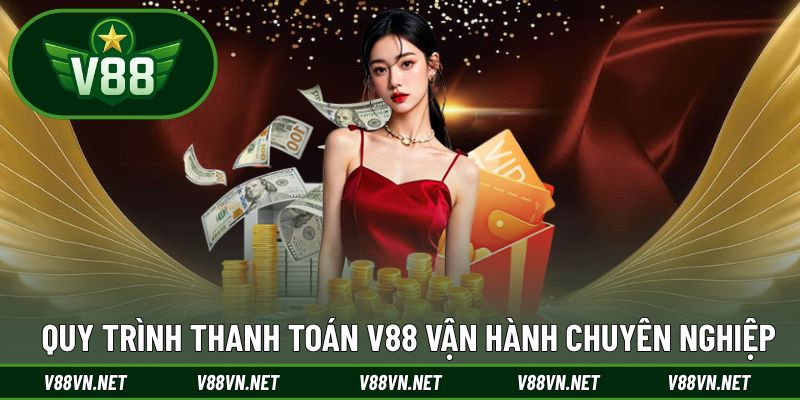 Quy trình thanh toán V88 vận hành rất chuyên nghiệp